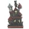 7" Black Cats Haunted House with LED Light